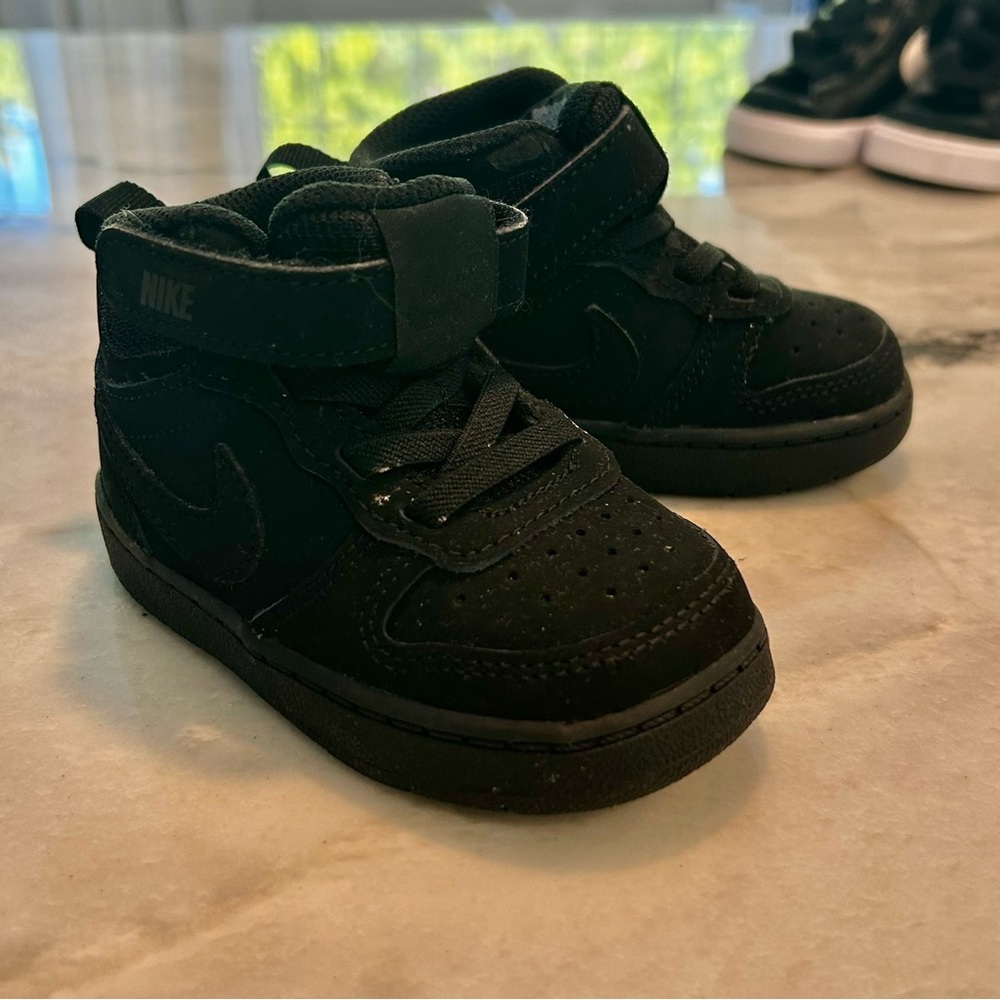 BRAND NEW unused Baby Black Nikes